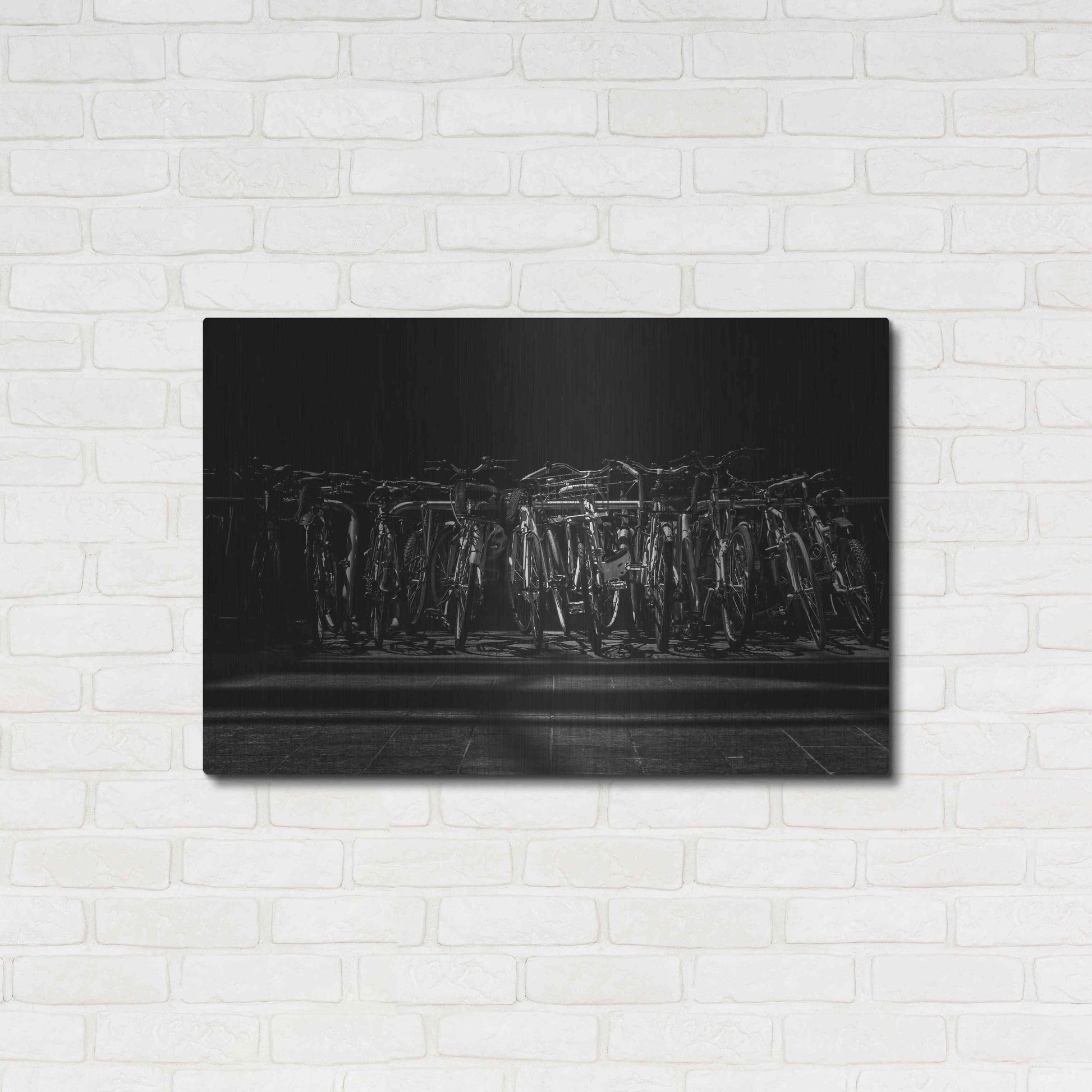 Luxe Metal Art 'Morning Commute No 1' by Brian Carson, Metal Wall Art,36x24