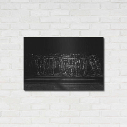 Luxe Metal Art 'Morning Commute No 1' by Brian Carson, Metal Wall Art,36x24