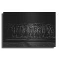 Luxe Metal Art 'Morning Commute No 1' by Brian Carson, Metal Wall Art