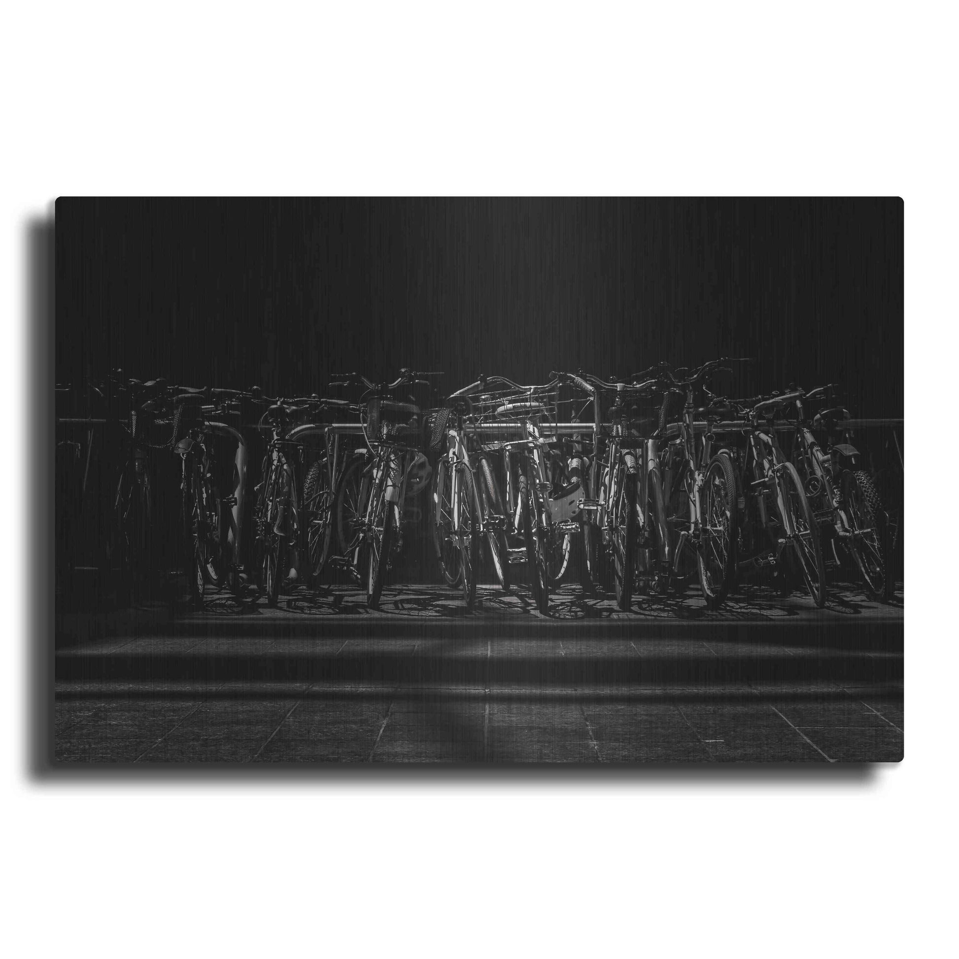 Luxe Metal Art 'Morning Commute No 1' by Brian Carson, Metal Wall Art