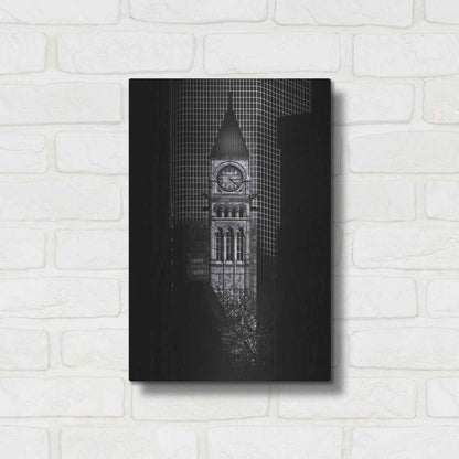 Luxe Metal Art 'Old City Hall Toronto Canada No 1' by Brian Carson, Metal Wall Art,12x16