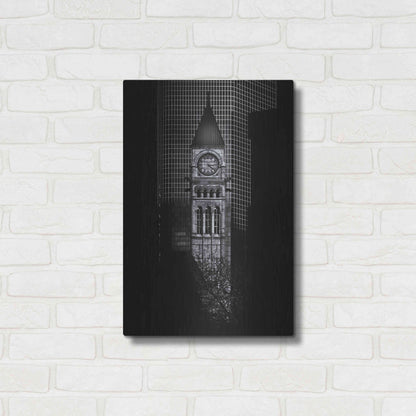 Luxe Metal Art 'Old City Hall Toronto Canada No 1' by Brian Carson, Metal Wall Art,16x24