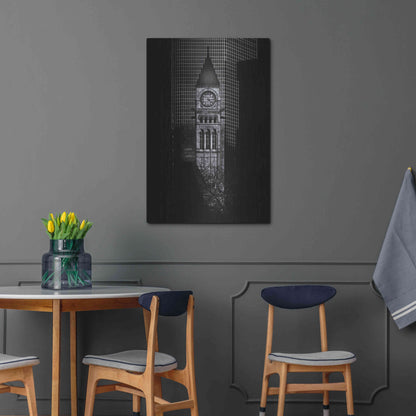 Luxe Metal Art 'Old City Hall Toronto Canada No 1' by Brian Carson, Metal Wall Art,24x36