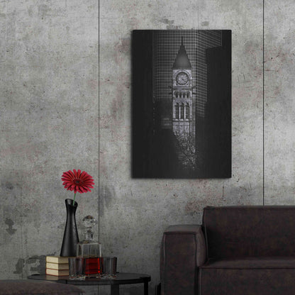 Luxe Metal Art 'Old City Hall Toronto Canada No 1' by Brian Carson, Metal Wall Art,24x36