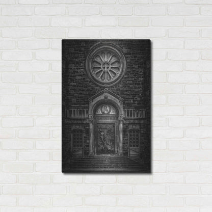 Luxe Metal Art 'Our Lady of Sorrows' by Brian Carson, Metal Wall Art,24x36