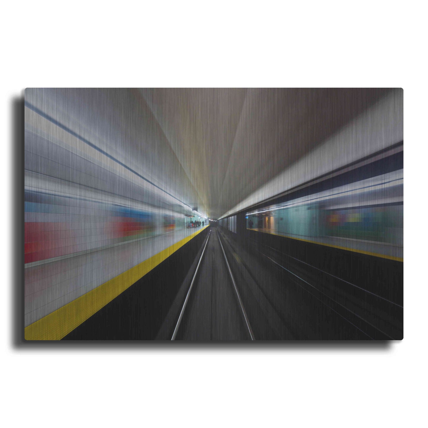 Luxe Metal Art 'Speed No 2' by Brian Carson, Metal Wall Art