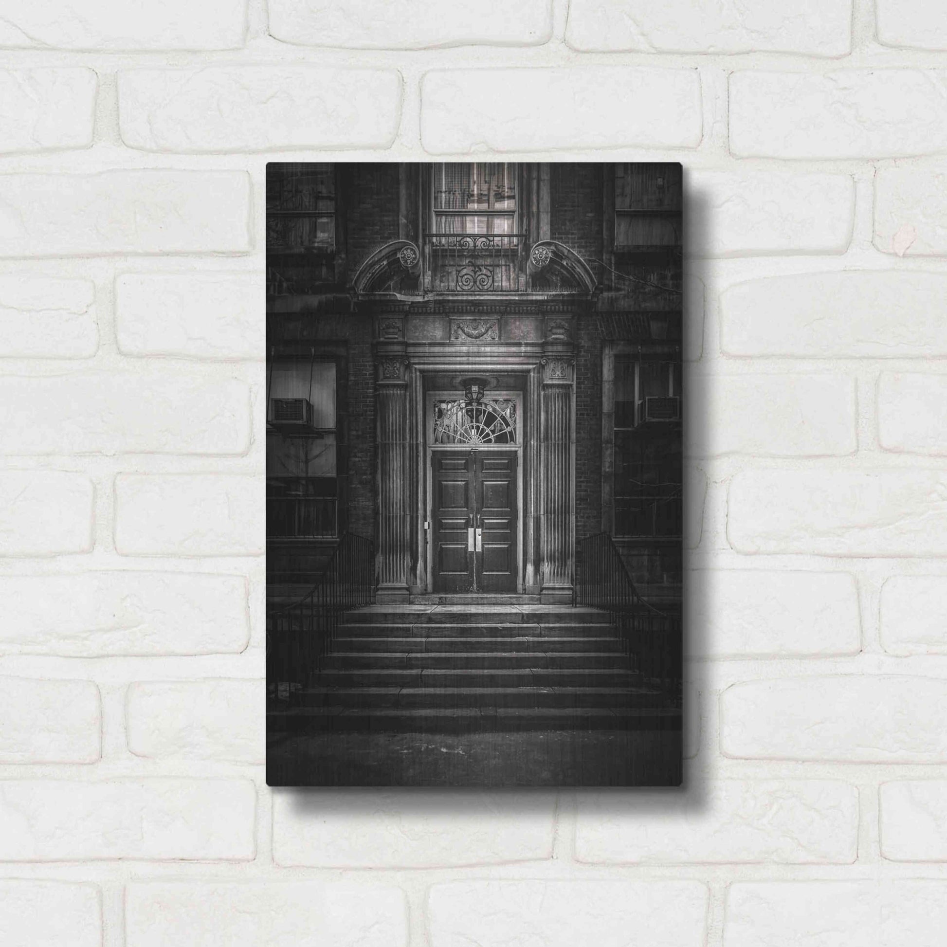 Luxe Metal Art 'University Of Toronto FitzGerald Building No 2' by Brian Carson, Metal Wall Art,12x16