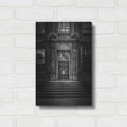 Luxe Metal Art 'University Of Toronto FitzGerald Building No 2' by Brian Carson, Metal Wall Art,12x16