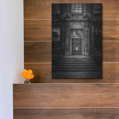 Luxe Metal Art 'University Of Toronto FitzGerald Building No 2' by Brian Carson, Metal Wall Art,12x16