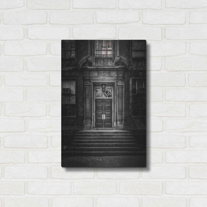 Luxe Metal Art 'University Of Toronto FitzGerald Building No 2' by Brian Carson, Metal Wall Art,16x24