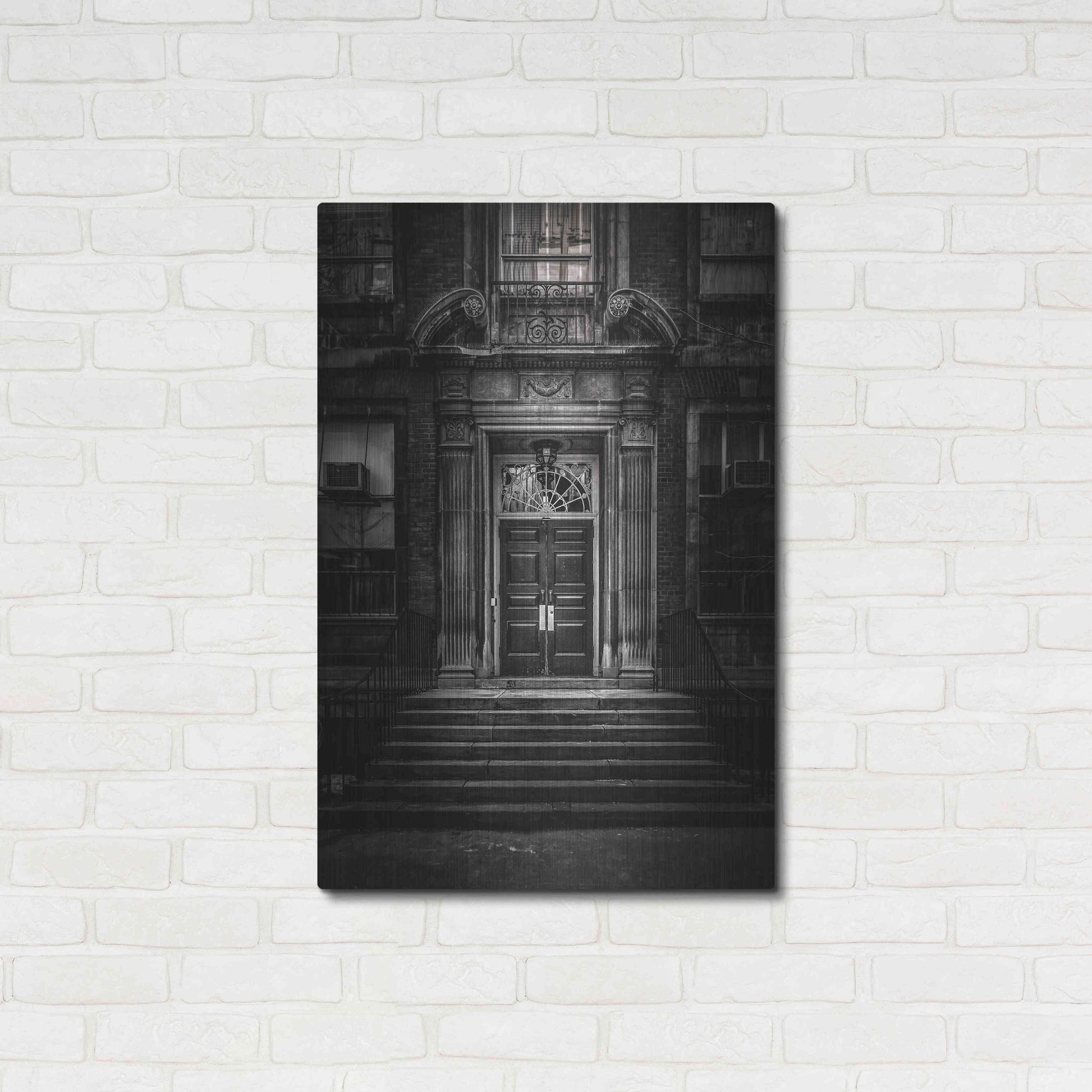 Luxe Metal Art 'University Of Toronto FitzGerald Building No 2' by Brian Carson, Metal Wall Art,24x36