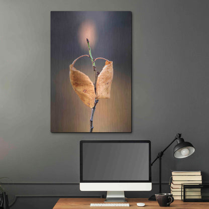 Luxe Metal Art 'Candle Plant' by Thomas Haney, Metal Wall Art,24x36