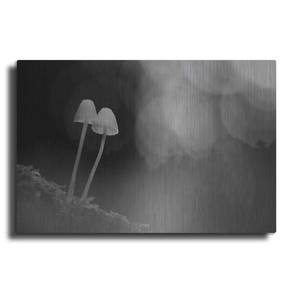 Luxe Metal Art 'Mushroom Tiny' by Thomas Haney, Metal Wall Art