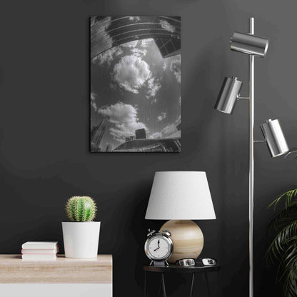 Luxe Metal Art 'Urban Sky II' by Sebastien Lory, Metal Wall Art,16x24