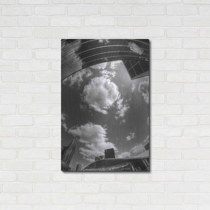 Luxe Metal Art 'Urban Sky II' by Sebastien Lory, Metal Wall Art,24x36