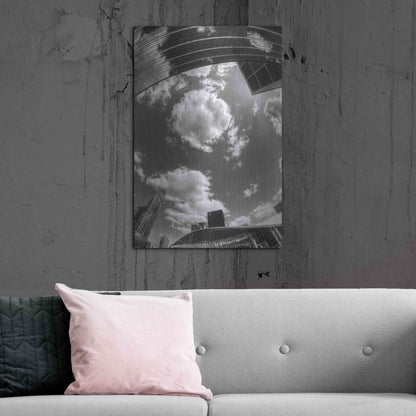 Luxe Metal Art 'Urban Sky II' by Sebastien Lory, Metal Wall Art,24x36