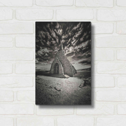 Luxe Metal Art 'Hell?s Church' by Sebastien Lory, Metal Wall Art,12x16