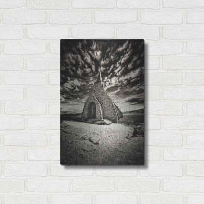 Luxe Metal Art 'Hell?s Church' by Sebastien Lory, Metal Wall Art,16x24