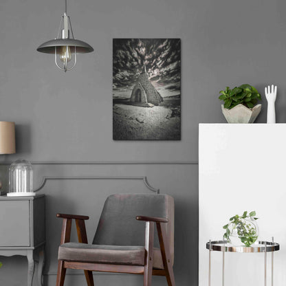 Luxe Metal Art 'Hell?s Church' by Sebastien Lory, Metal Wall Art,16x24