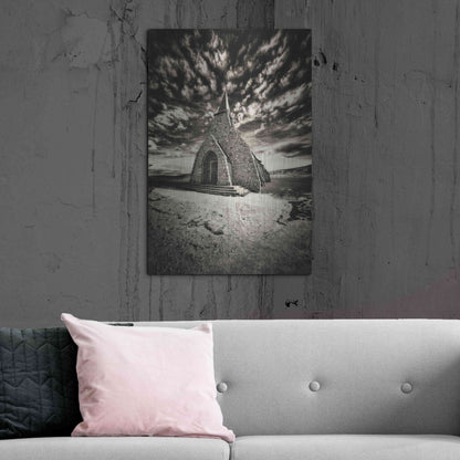 Luxe Metal Art 'Hell?s Church' by Sebastien Lory, Metal Wall Art,24x36