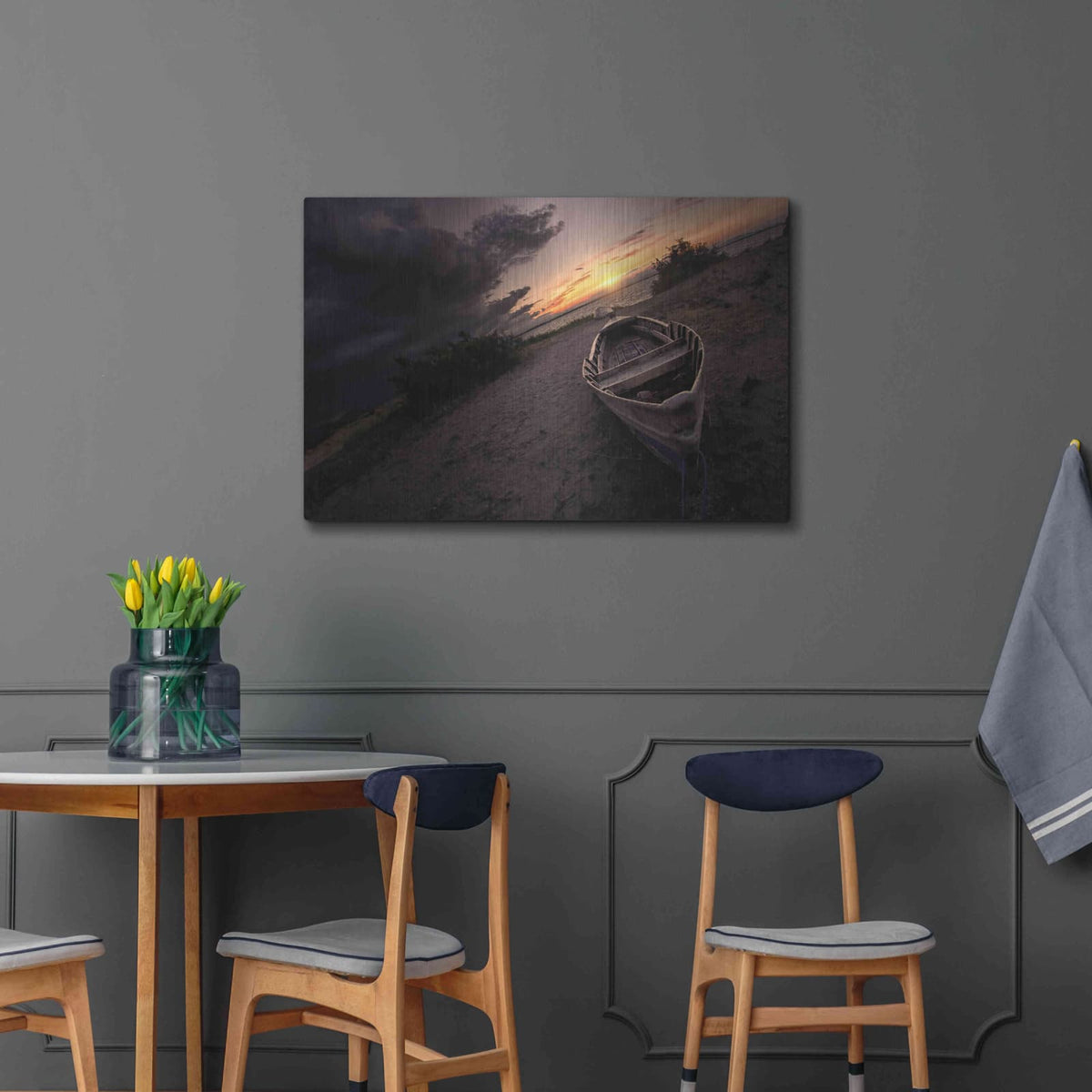 'Lonely' by Sebastien Lory – Metal Wall Art, 36x24 room view