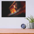 'Moulin Rouge' by Sebastien Lory – Metal Wall Art, 16x12 room view