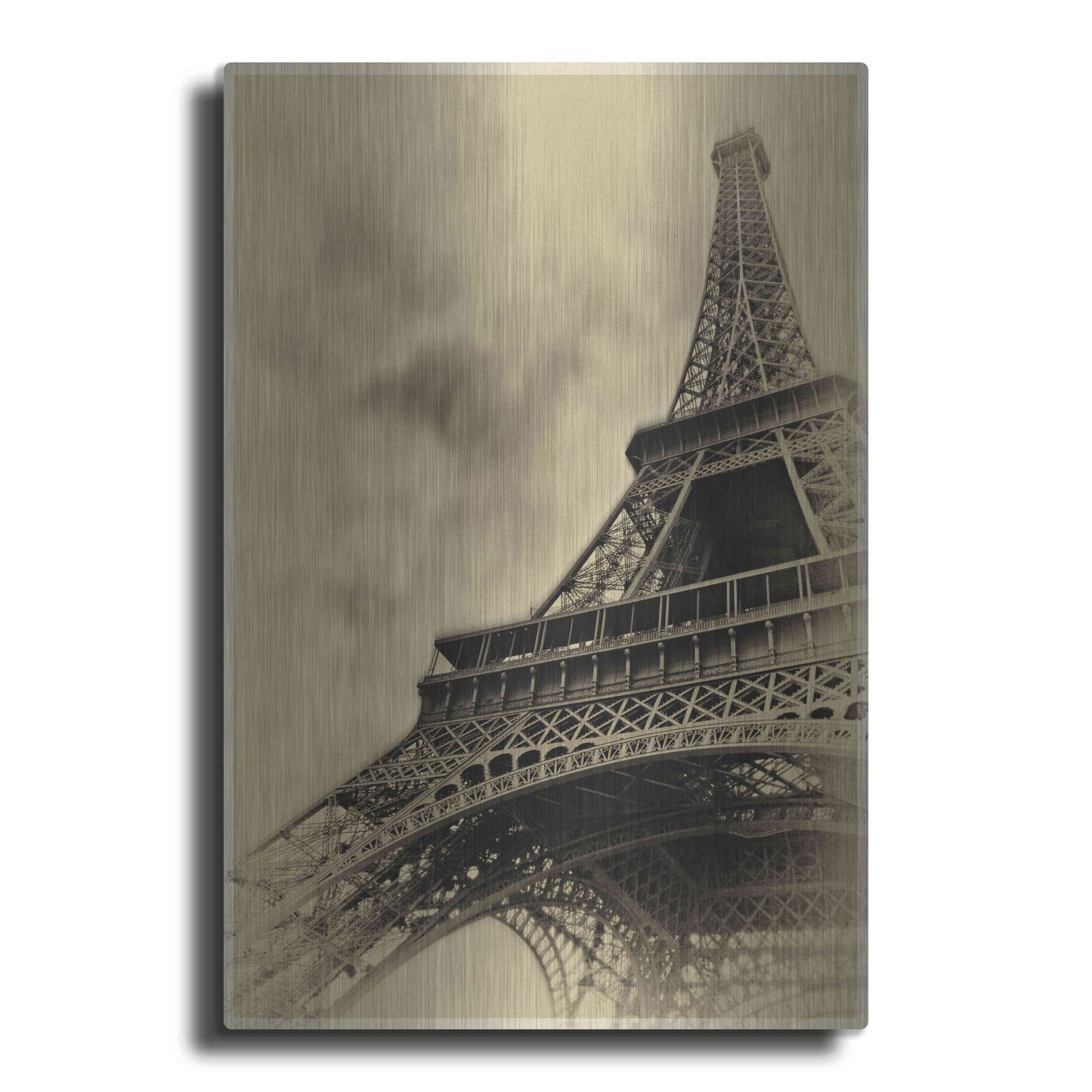 Luxe Metal Art 'Parisian Spirit' by Sebastien Lory, Metal Wall Art