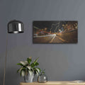 'Elysee storm' by Sebastien Lory – Metal Wall Art, 24x12 room view