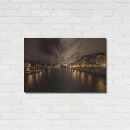 Luxe Metal Art 'Notre-Dame' by Sebastien Lory, Metal Wall Art,36x24