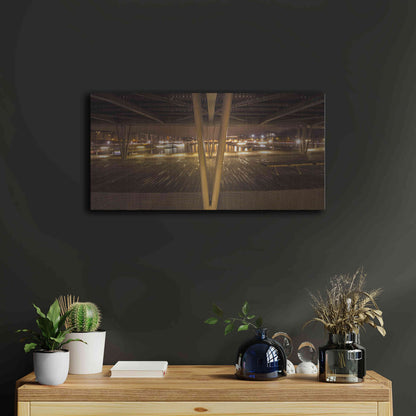 Luxe Metal Art 'Pont de Bercy' by Sebastien Lory, Metal Wall Art,24x12