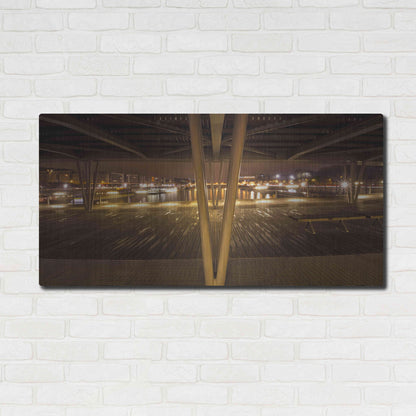 Luxe Metal Art 'Pont de Bercy' by Sebastien Lory, Metal Wall Art,48x24