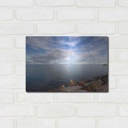 Luxe Metal Art 'St. Cyp' by Sebastien Lory, Metal Wall Art,16x12