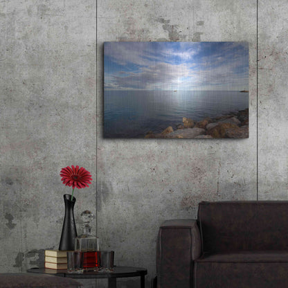 Luxe Metal Art 'St. Cyp' by Sebastien Lory, Metal Wall Art,36x24