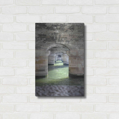 Luxe Metal Art 'Under' by Sebastien Lory, Metal Wall Art,16x24