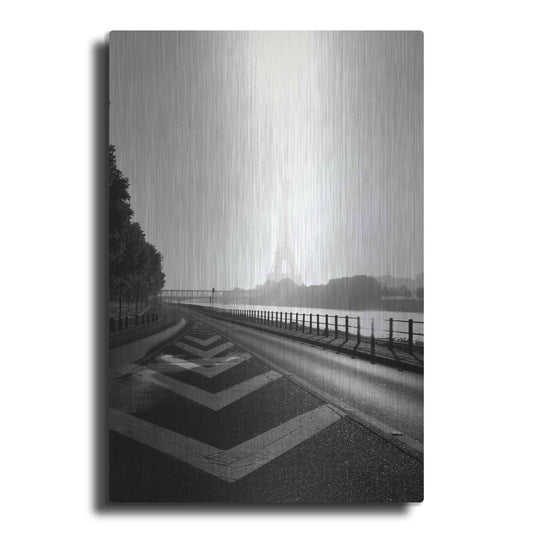 Luxe Metal Art 'Eiffel Tower II' by Sebastien Lory, Metal Wall Art