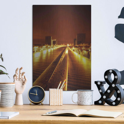 Luxe Metal Art 'IMG_9656 En Tant Qu?objet Dynamique' by Sebastien Lory, Metal Wall Art,12x16