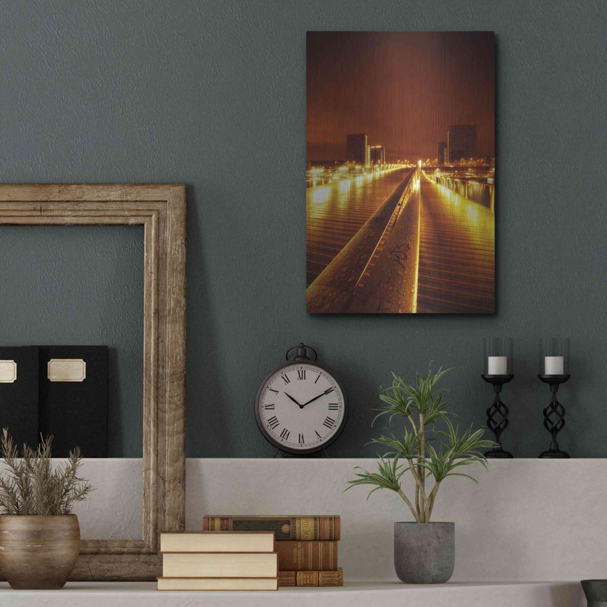 Luxe Metal Art 'IMG_9656 En Tant Qu?objet Dynamique' by Sebastien Lory, Metal Wall Art,12x16