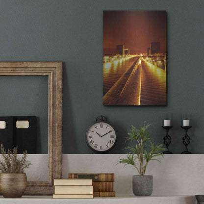 Luxe Metal Art 'IMG_9656 En Tant Qu?objet Dynamique' by Sebastien Lory, Metal Wall Art,12x16
