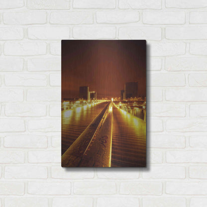 Luxe Metal Art 'IMG_9656 En Tant Qu?objet Dynamique' by Sebastien Lory, Metal Wall Art,16x24