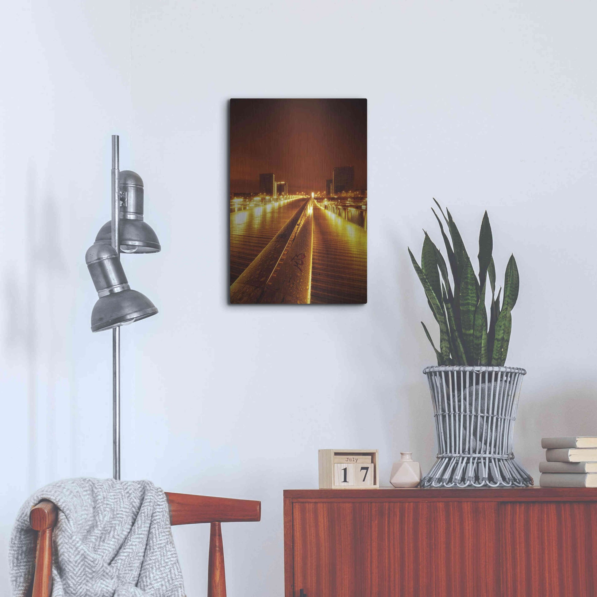 Luxe Metal Art 'IMG_9656 En Tant Qu?objet Dynamique' by Sebastien Lory, Metal Wall Art,16x24