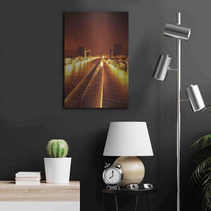 Luxe Metal Art 'IMG_9656 En Tant Qu?objet Dynamique' by Sebastien Lory, Metal Wall Art,16x24