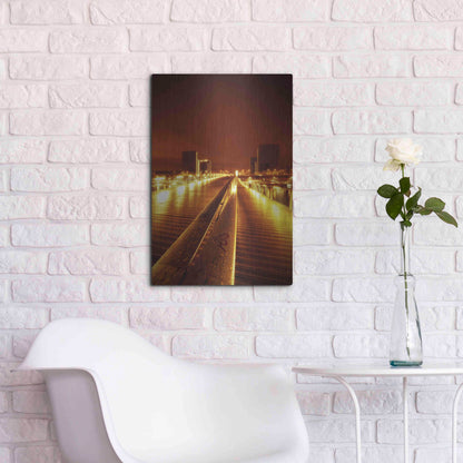 Luxe Metal Art 'IMG_9656 En Tant Qu?objet Dynamique' by Sebastien Lory, Metal Wall Art,16x24