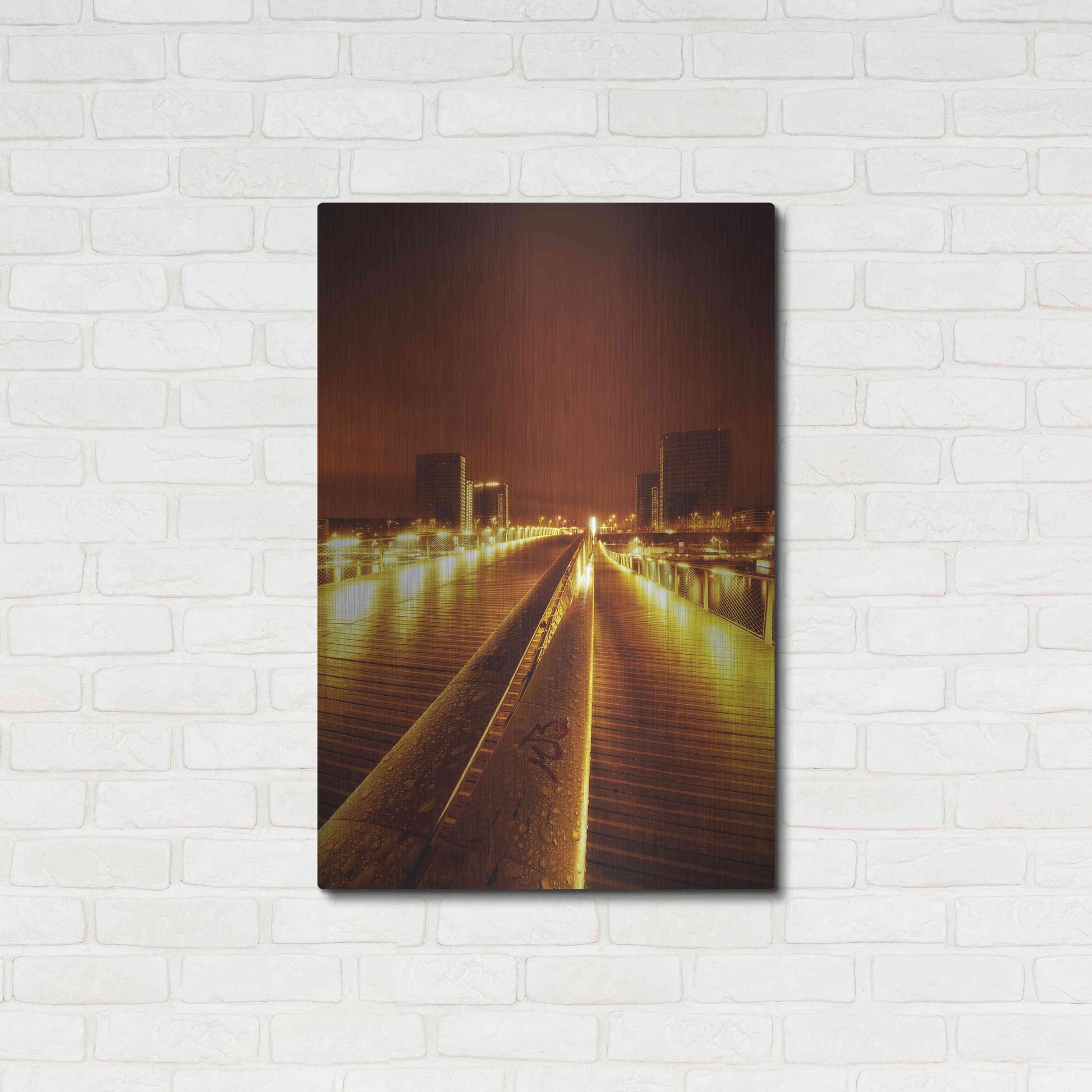 Luxe Metal Art 'IMG_9656 En Tant Qu?objet Dynamique' by Sebastien Lory, Metal Wall Art,24x36