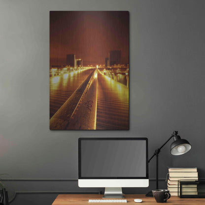 Luxe Metal Art 'IMG_9656 En Tant Qu?objet Dynamique' by Sebastien Lory, Metal Wall Art,24x36