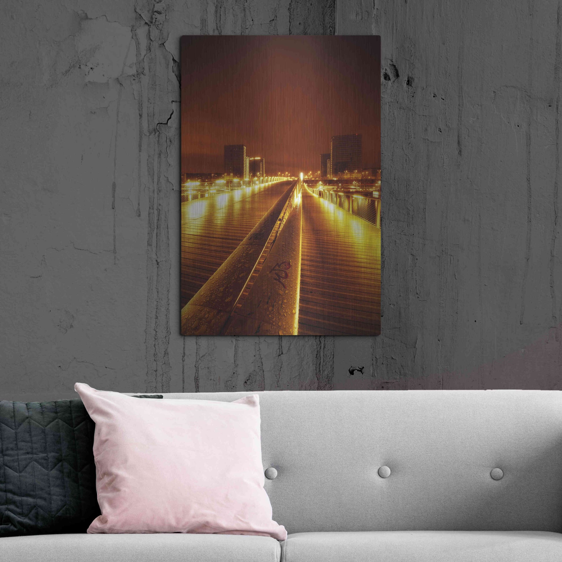 Luxe Metal Art 'IMG_9656 En Tant Qu?objet Dynamique' by Sebastien Lory, Metal Wall Art,24x36