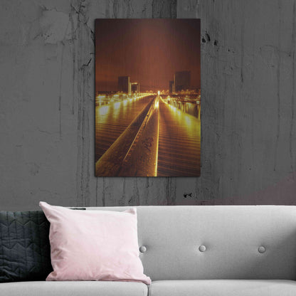 Luxe Metal Art 'IMG_9656 En Tant Qu?objet Dynamique' by Sebastien Lory, Metal Wall Art,24x36