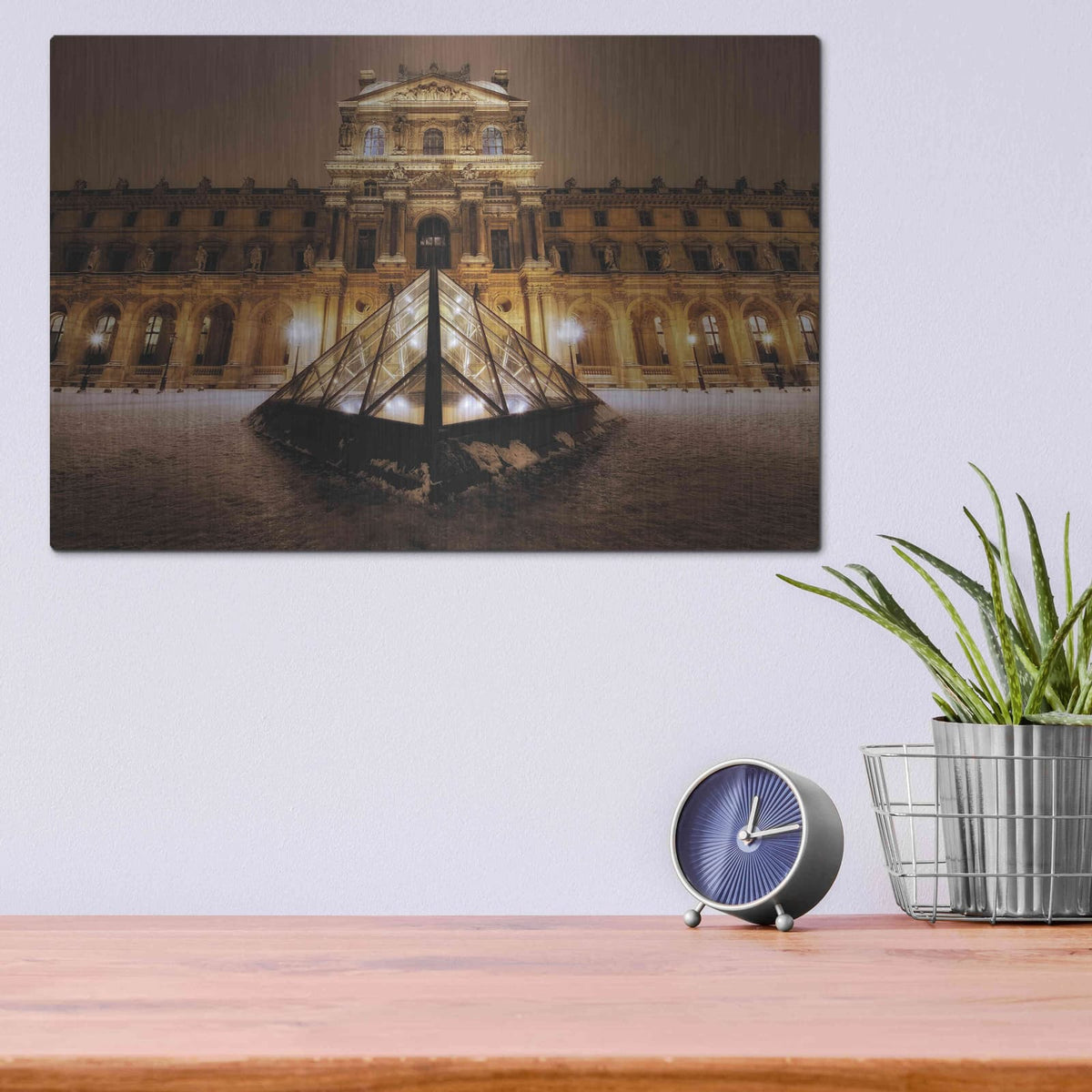 'Dynamic Object 2' by Sebastien Lory – Metal Wall Art, 16x12 room view