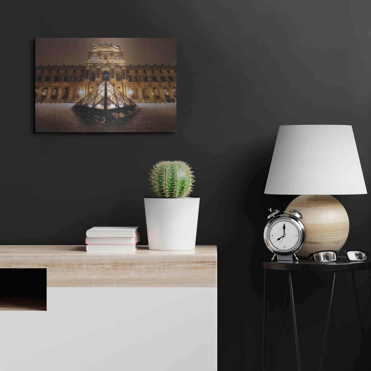 'Dynamic Object 2' by Sebastien Lory – Metal Wall Art, 24x16 room view
