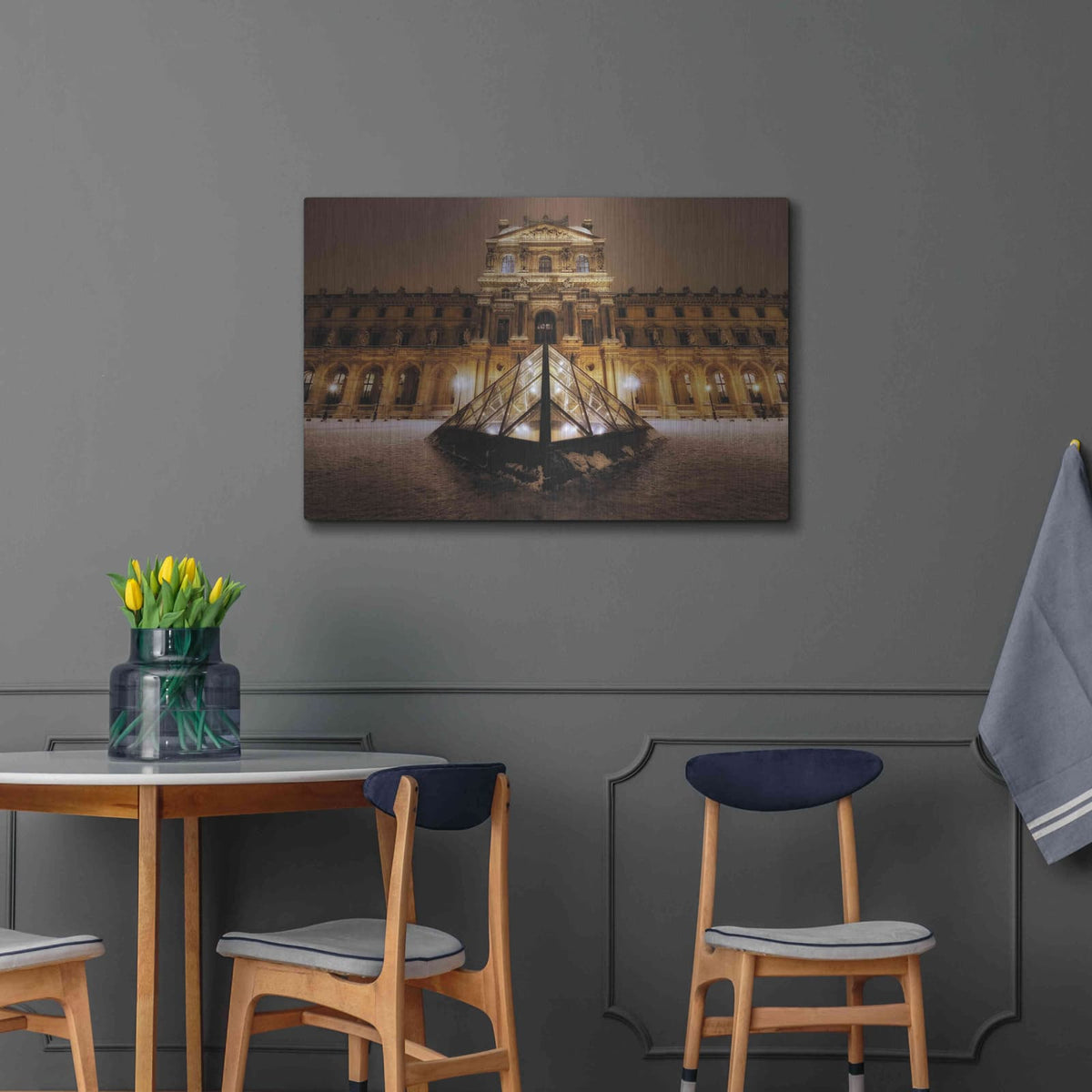 'Dynamic Object 2' by Sebastien Lory – Metal Wall Art, 36x24 room view
