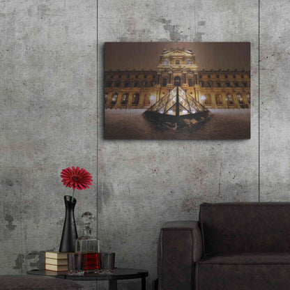 Luxe Metal Art 'En Tant Qu'objet Dynamique' by Sebastien Lory, Metal Wall Art,36x24